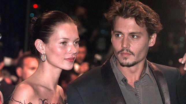 relationship between Johnny Depp and Kate Moss